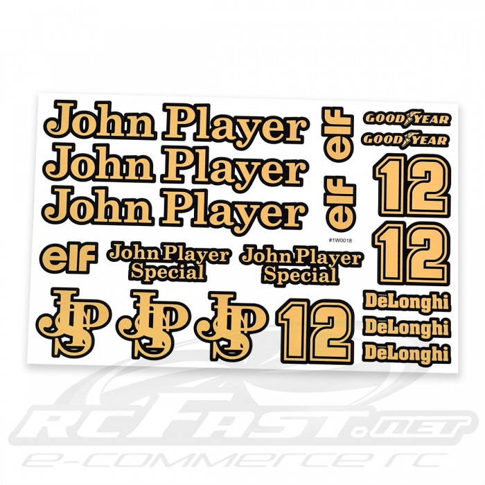 Adesivo Recortado John Player Special