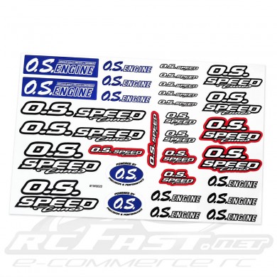 Cartela Adesivo Recortado Bolha O.S. Engine