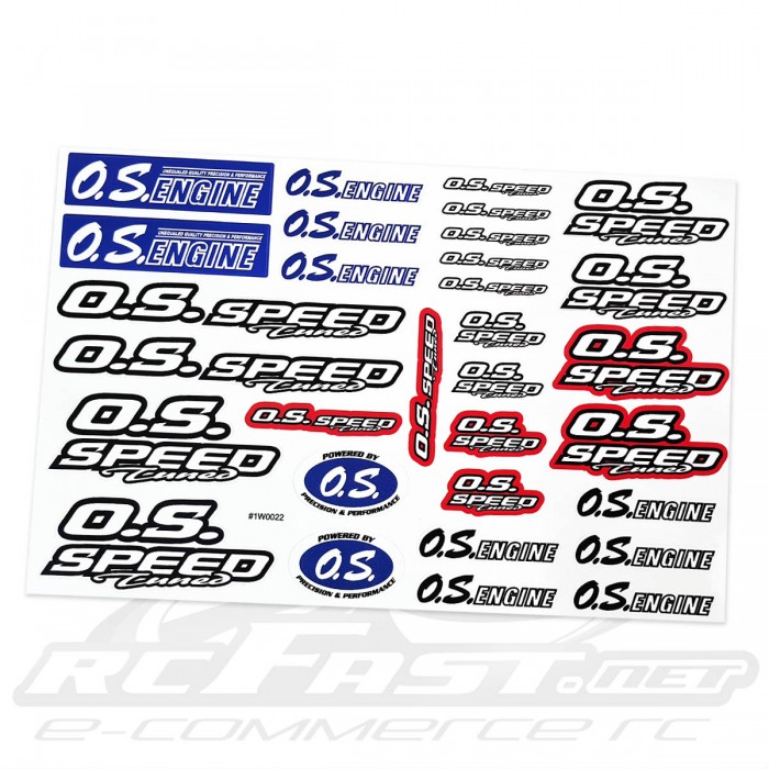 Cartela Adesivo Recortado Bolha O.S. Engine