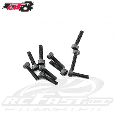 Parafuso Allen M3x12mm Cabeça Cilindrica IGT8