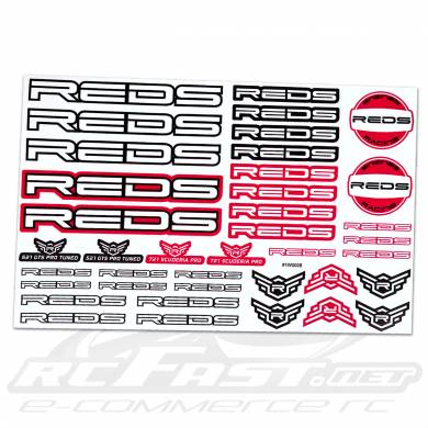 Adesivo Recortado Bolha Reds Racing