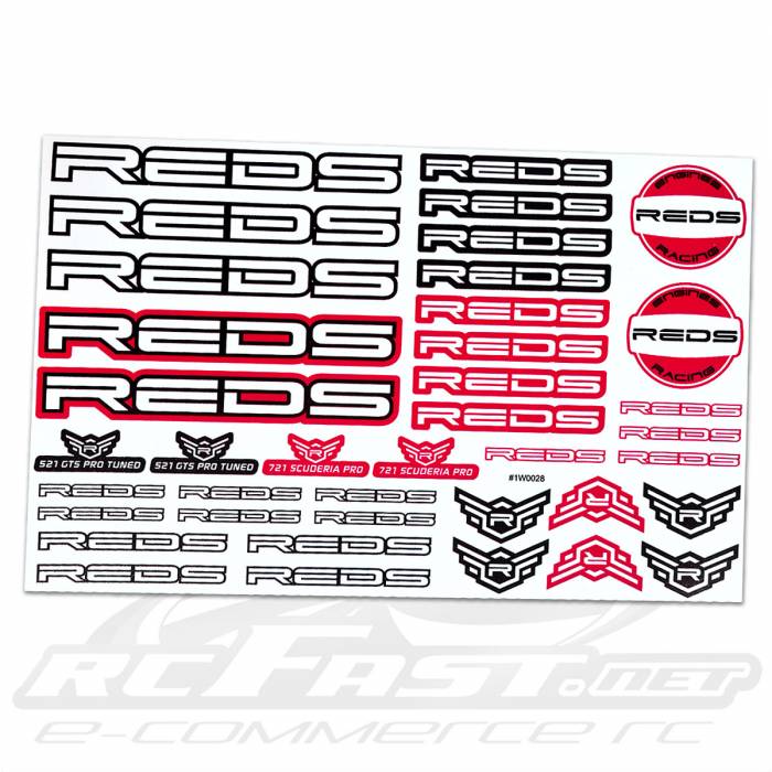 Adesivo Recortado Bolha Reds Racing