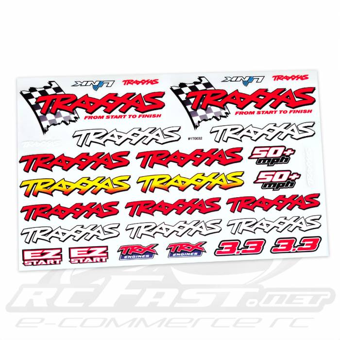Adesivo Recortado Bolha Traxxas 3.3