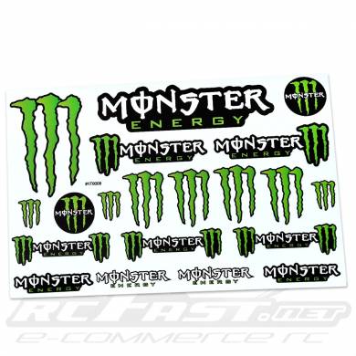 Adesivo Recortado Monster Energy