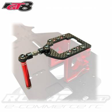 Montante Superior do Câmbio Carbono/Alum. c/ Braço Stiffener IGT8