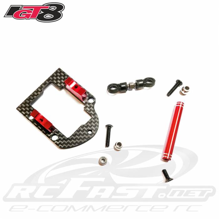 Montante Superior do Câmbio Carbono/Alum. c/ Braço Stiffener IGT8