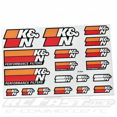 Adesivo Recortado K&N Black