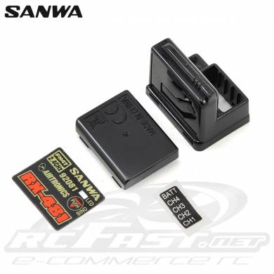 Caixa Receptor Antena Interna Airtronics / Sanwa RX-481