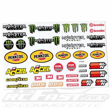 Adesivo Recortado Bolha 1/10 Mix 02