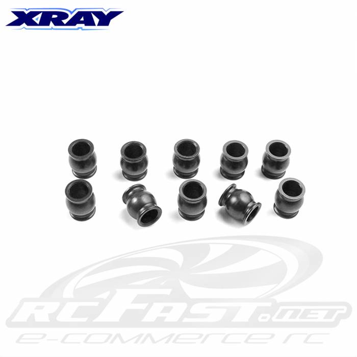 Ball 4.9mm c/ Apoio Duplo Xray T4 / RX8 (10)