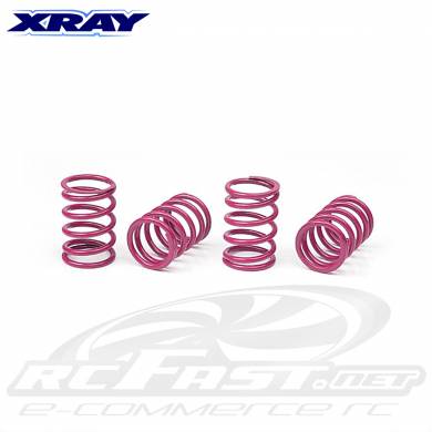 Mola Amortecedor 1.8 Roxa Média Dura Xray NT1