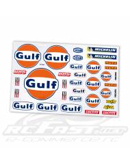 Adesivo Recortado Bolha Gulf