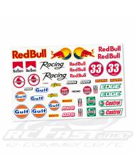 Adesivo Recortado Bolha Gulf