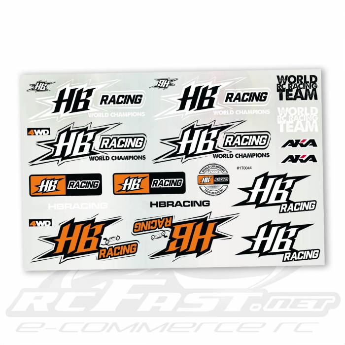 Adesivo Recortado HB Racing