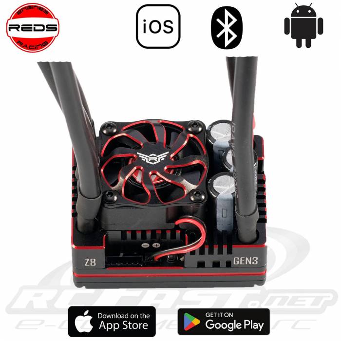 ESC  REDS Z8 PRO 1/8 COMPETITION 220A V2