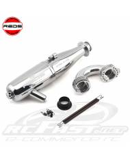 Pipa In-Line 2113 GT + Cotovelo Curto .21 REDS