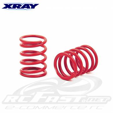 Mola Amortecedor Dianteira 1.8mm Dura Vermelha Xray NT1