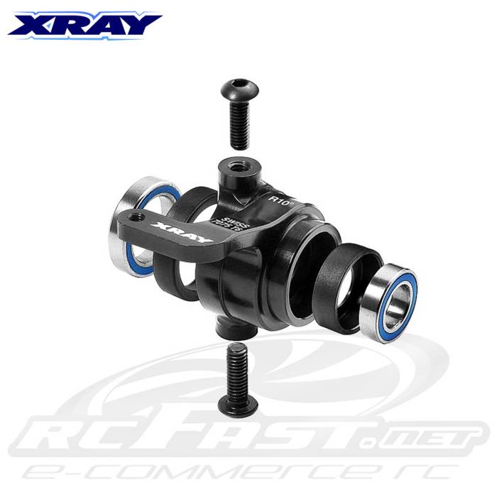 Bloco Direção Alumínio Direito (10º King Pin) Xray XB8