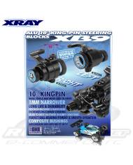Bloco Direção Alumínio Direito (10º King Pin) Xray XB8