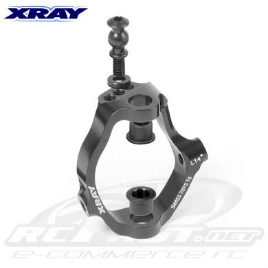 Bloco Caster Esquerdo em Alum. 14º Xray XB808 / XB9 / XB8