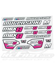 Adesivo Recortado Mugen MBX8 Pink