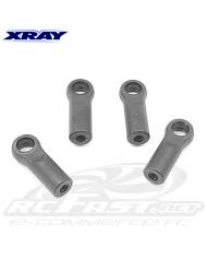 Link Plástico Direção Rebaixado M3 5.8mm Xray XB8 (2)