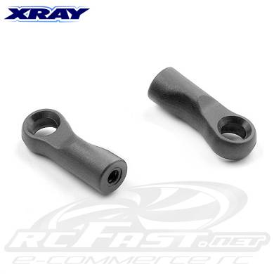 Link Plástico Direção Rebaixado M3 5.8mm Xray XB8 (2)