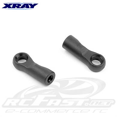 Link Plástico Direção Rebaixado M4x5.8mm Xray XT8 (2)