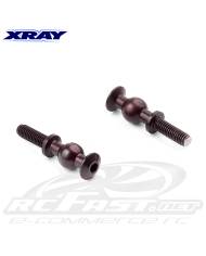 Link Plástico Direção Rebaixado M4x5.8mm Xray XT8 (2)