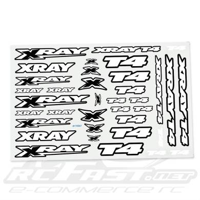 Adesivo Recortado Xray T4