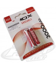 Pilha Palito (AAA) 3000mAh Mox Recarregável