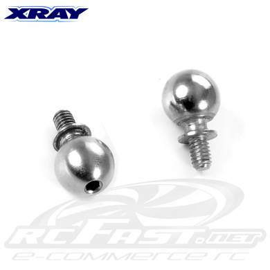 Pivo Ball 11.0mm Aço Suspensão Dianteira Xray XB8 / GTX8
