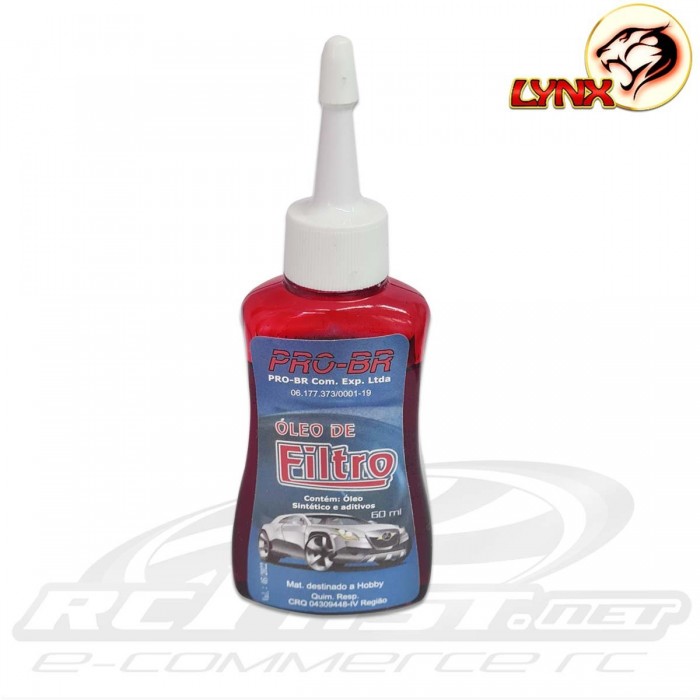 Óleo para Filtro de Ar PRO BR LYNX 60ml
