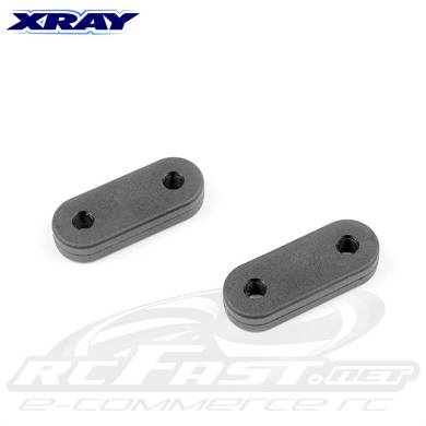 Placas Extensão Aerofólio Traseiro Xray XB8 / XT8