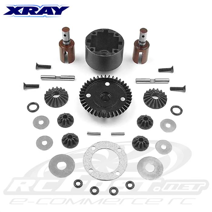 Diferencial Completo 40T Diant / Tras. Xray XB8