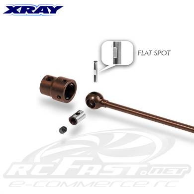 Pino com Rebaixo Homocinética CVD 2.5x15.8mm Xray XT8