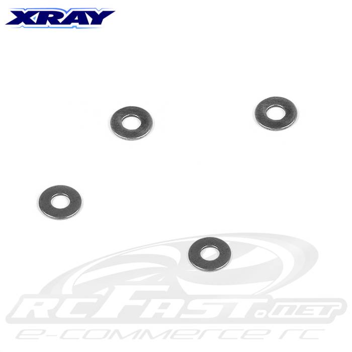Arruelas Amortecedor 2.5x6mm Xray XB8 / XT8 / GTX8