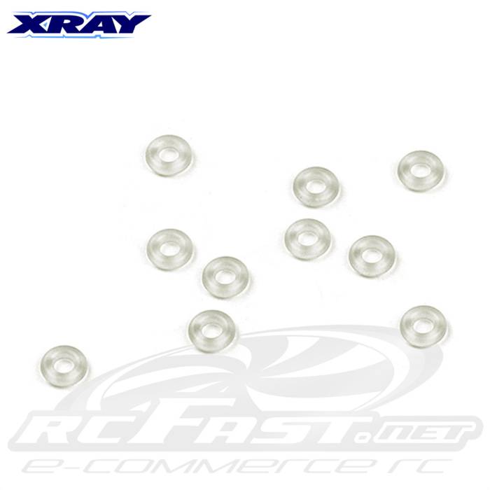 Anel de Silicone 3x2mm Amortecedor Xray NT1 / T4 / RX8