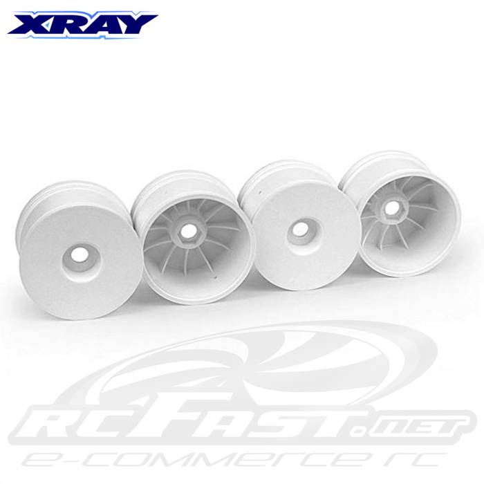 Rodas Aerodisk Branca Truggy Xray XT8 / XT9