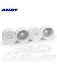 Rodas Aerodisk Amarela Truggy Xray XT8 / XT9