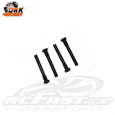 Pino com Rosca Bloco de Suspensão Traseira DHK Cage-R