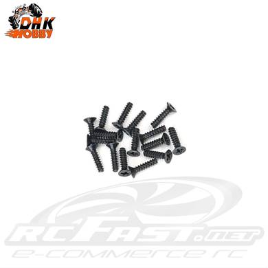 Parafuso Allen 3x10mm Cabeça Chata Soberbo Dhk