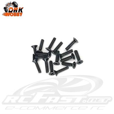 Parafuso Philips M3x18mm Cabeça Chata DHK