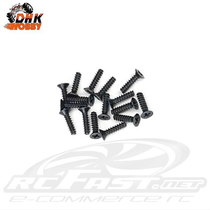 Parafuso Philips M3x18mm Cabeça Chata DHK