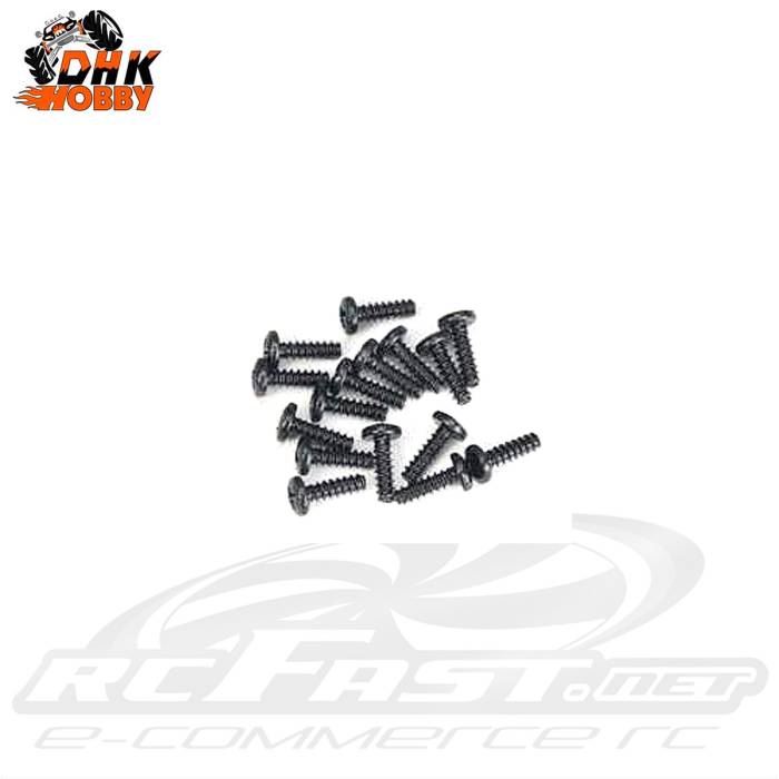 Parafuso Philips 3x10mm Cabeça Abaulada Soberbo DHK