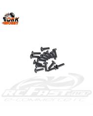 Parafuso Philips 3x10mm Cabeça Abaulada Soberbo DHK