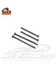 Parafuso Allen M3x24mm Cabeça Abaulada DHK