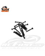 Parafuso Allen M3x24mm Cabeça Abaulada DHK