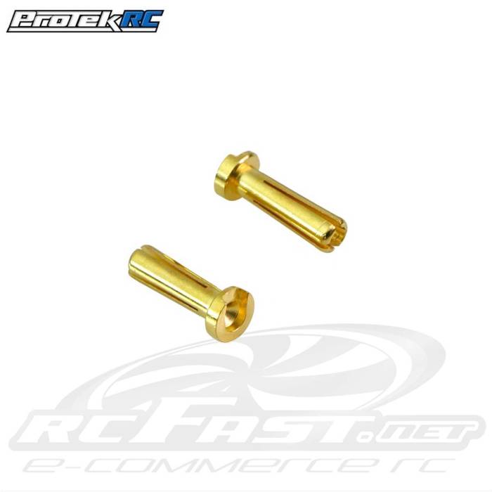 Conector Lipo 4mm Plug Tipo Banana (Baixo) - Protek RC