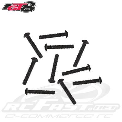 Parafuso Allen M3x18mm Cabeça Abaulada IGT8